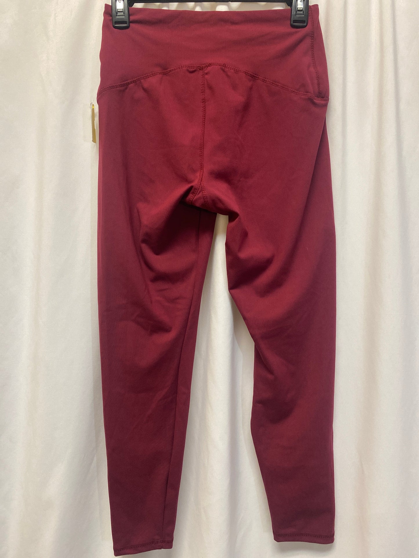 Athletic Leggings By A New Day In Maroon, Size: M