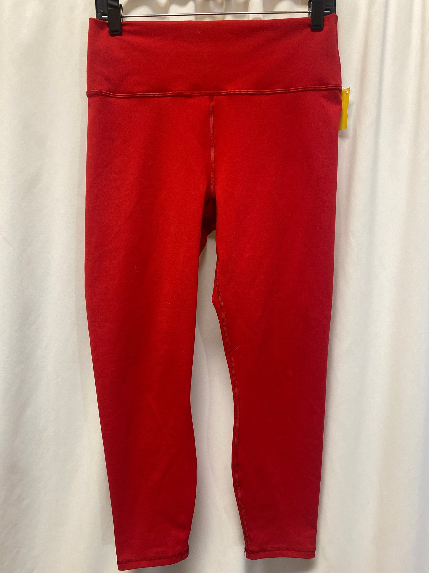 Athletic Leggings By Fabletics In Red, Size: S