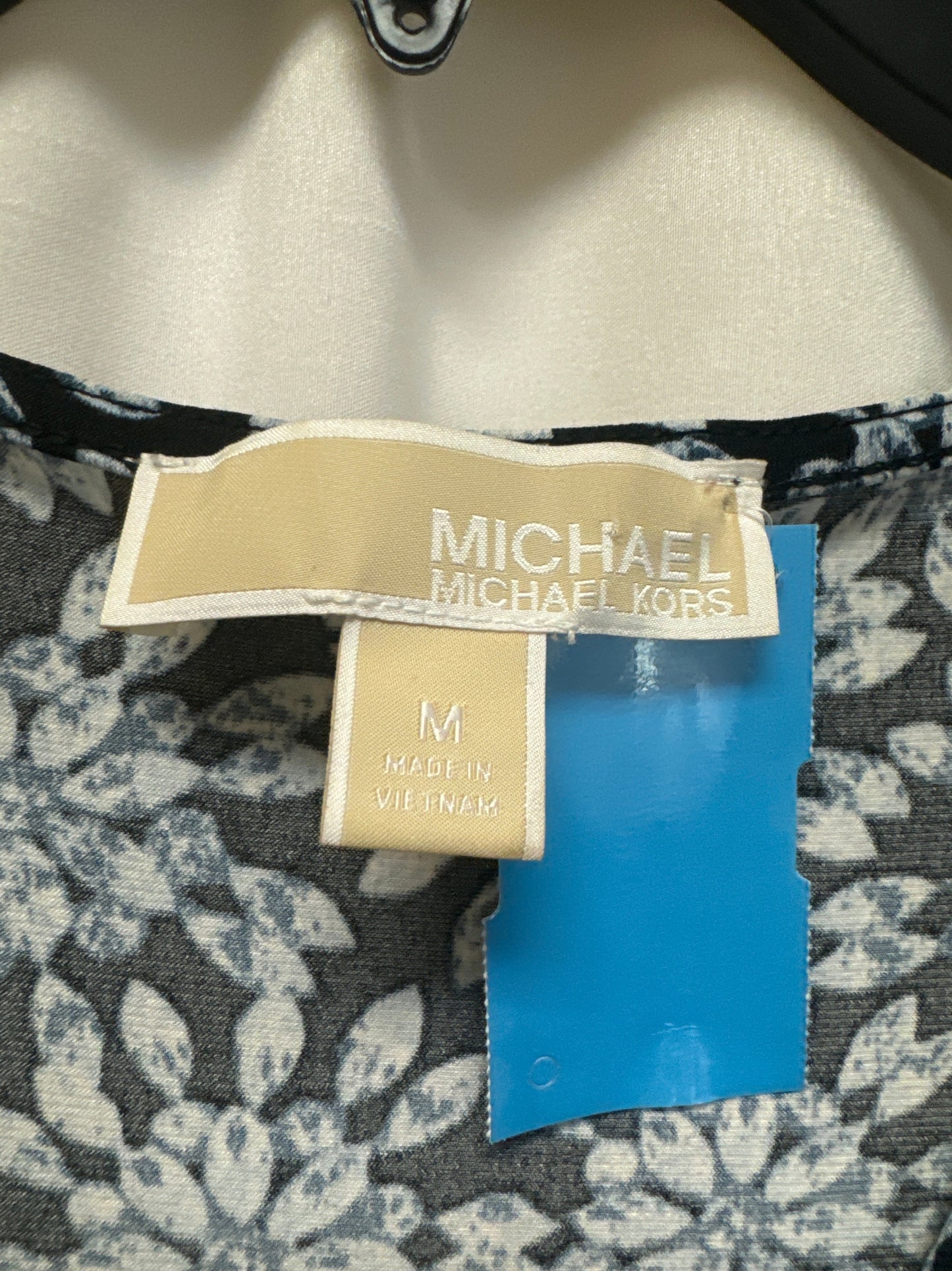 Dress Casual Midi By Michael Kors In Blue, Size: M