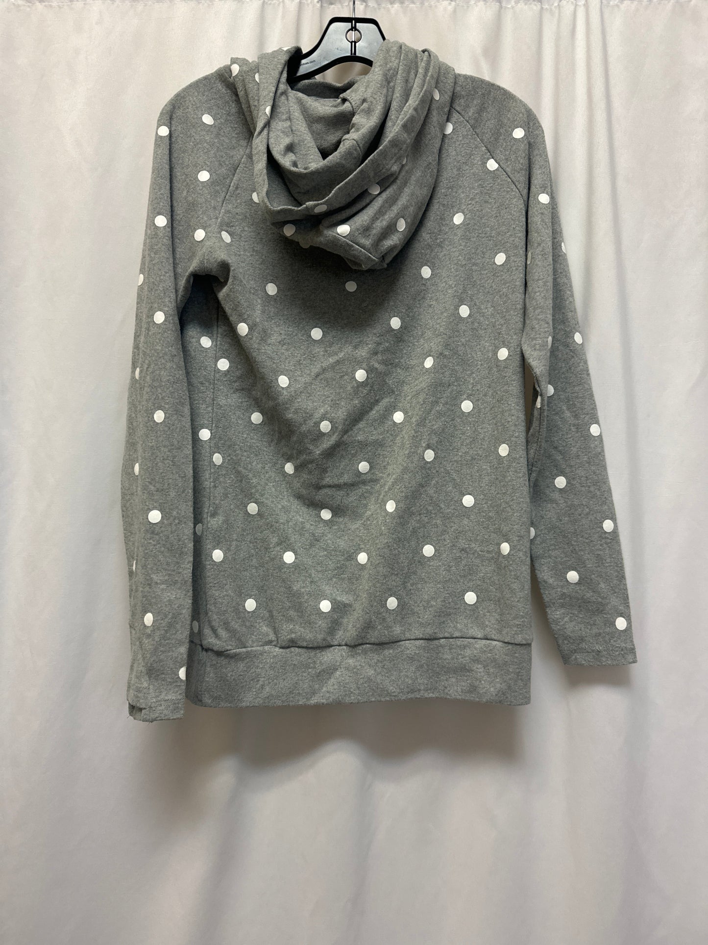 Sweatshirt Hoodie By Clothes Mentor In Grey, Size: Xs