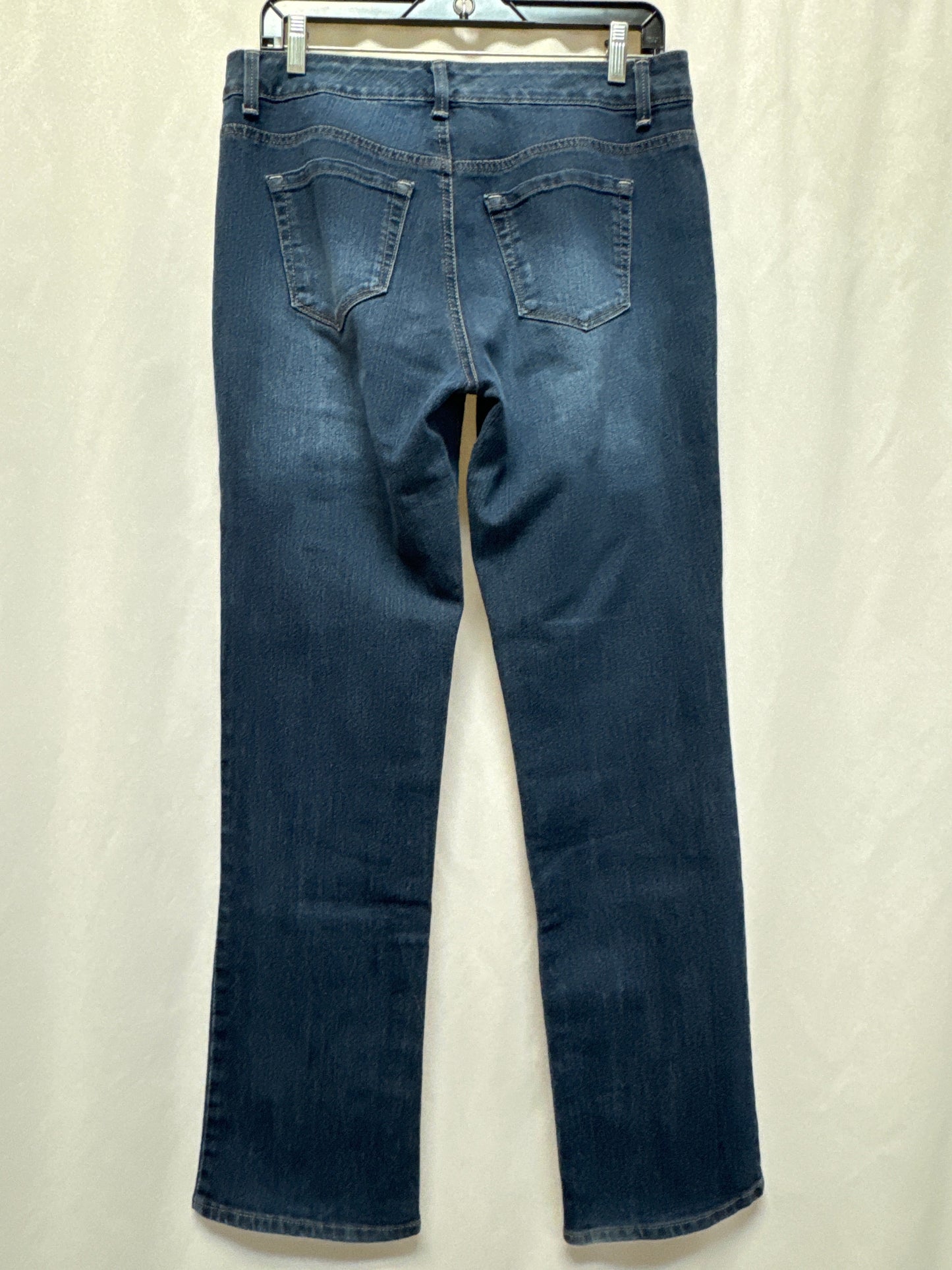 Jeans Straight By Bandolino In Blue, Size: 8