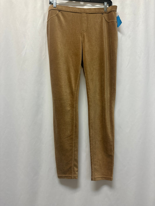 Pants Leggings By Hue In Brown, Size: L