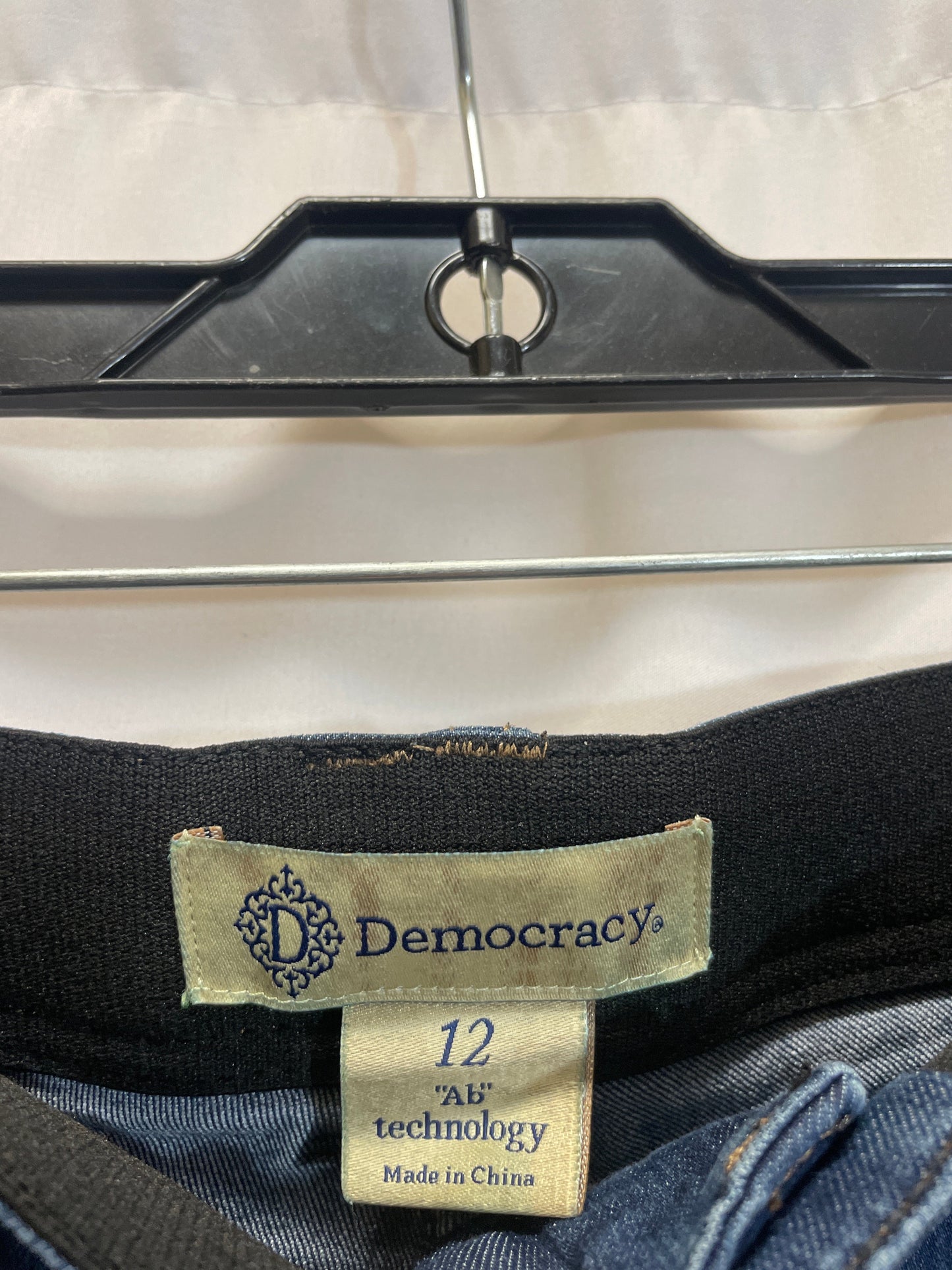 Jeans Straight By Democracy In Blue, Size: 12