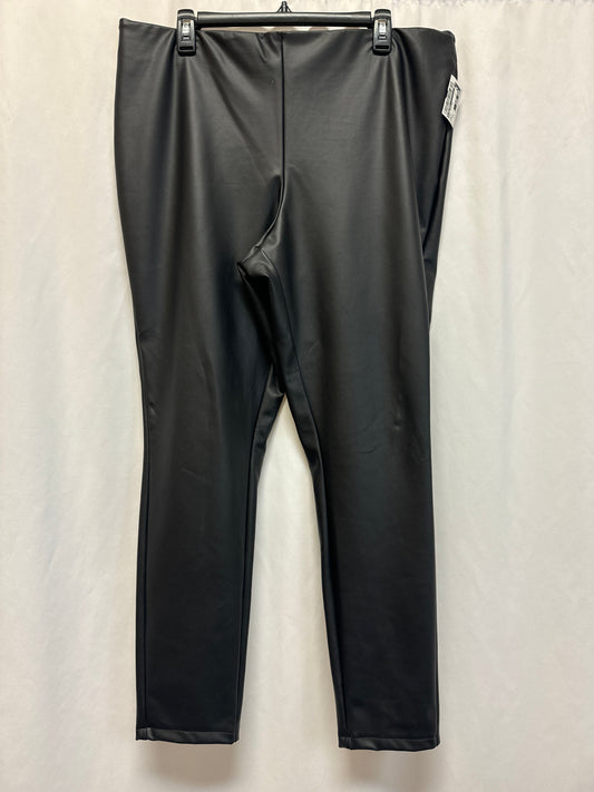 Pants Leggings By A New Day In Black, Size: Xxl