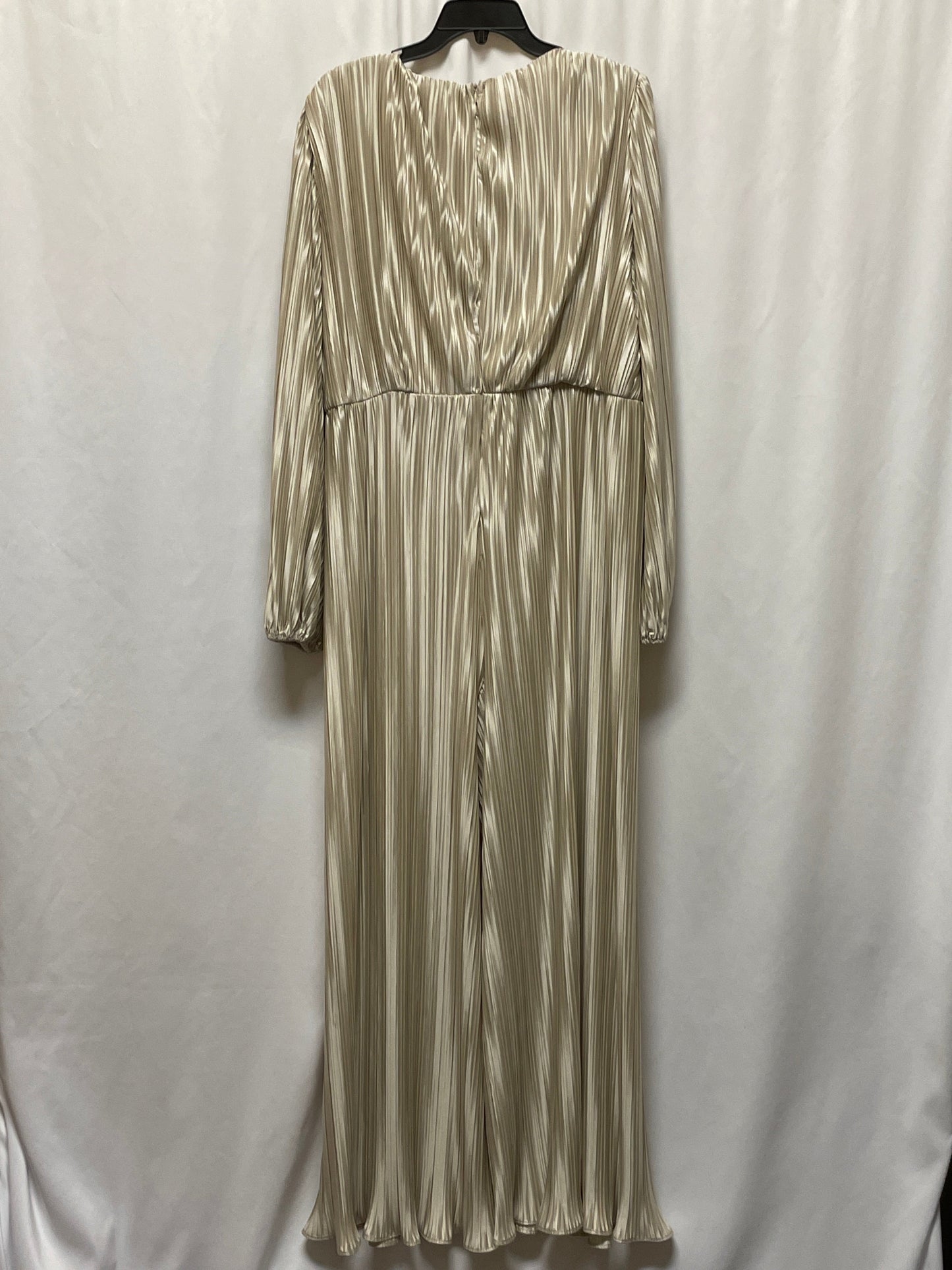 Jumpsuit By Boohoo Boutique In Tan, Size: 3x