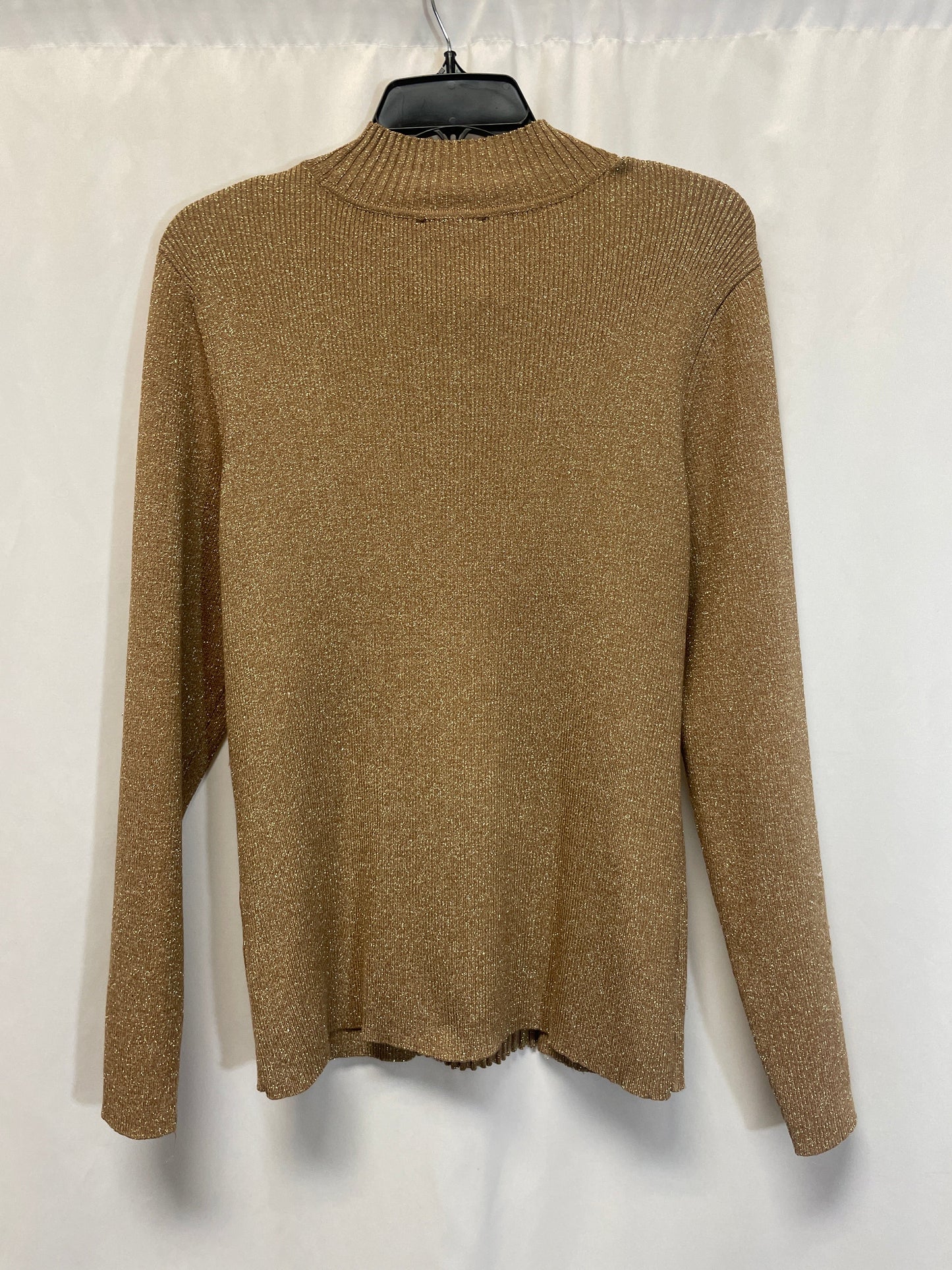 Sweater By Inc In Gold, Size: Xxl