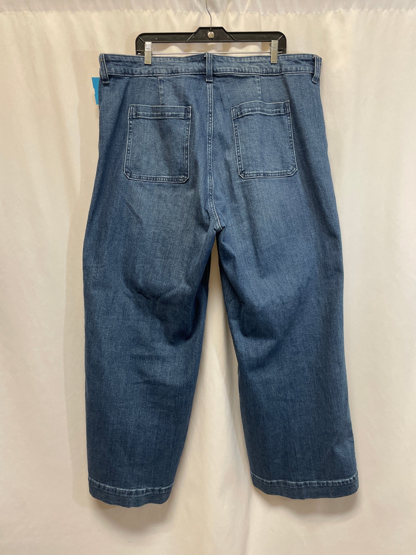 Jeans Wide Leg By Old Navy In Blue, Size: 20