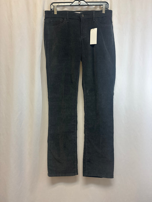 Pants Corduroy By Calvin Klein In Grey, Size: 8