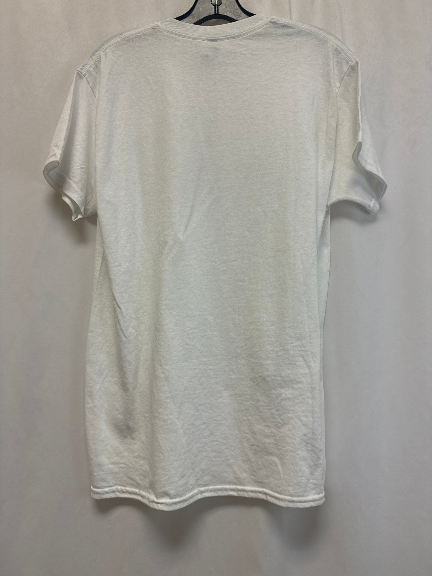 Top Short Sleeve By Gildan In White, Size: M