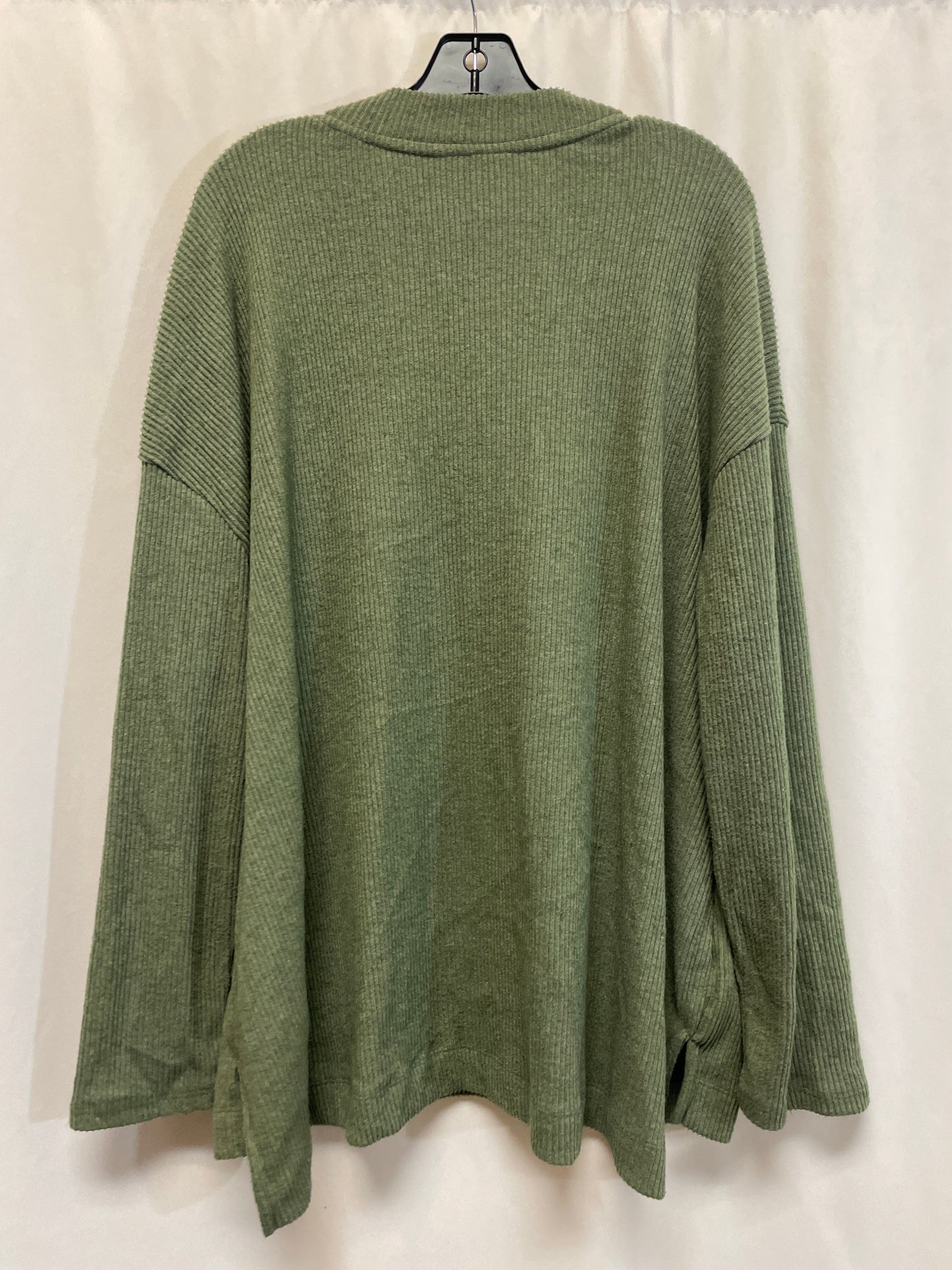 Sweater By Terra & Sky In Green, Size: 3x