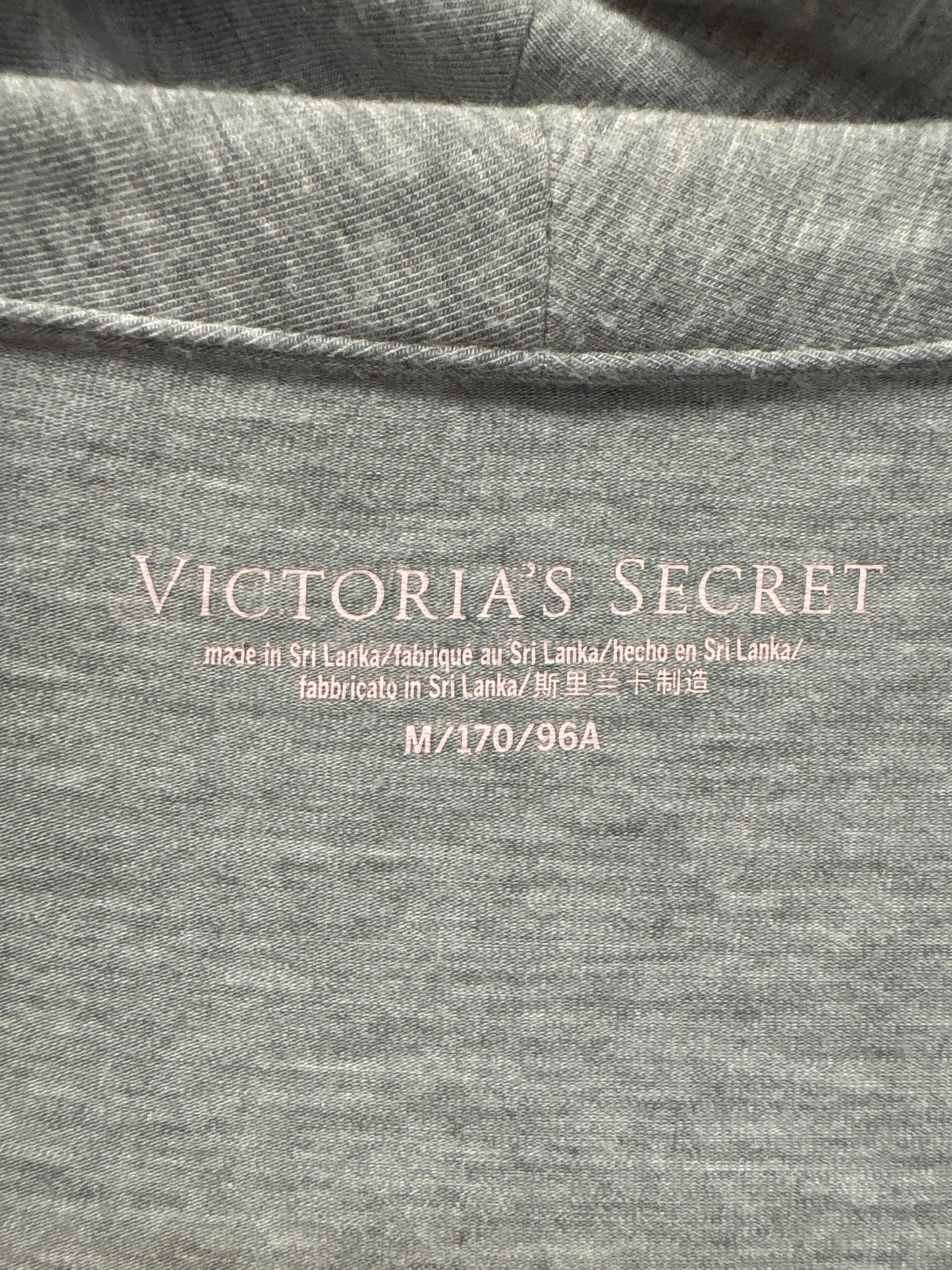 Pajamas 2pc By Victorias Secret In Grey, Size: M