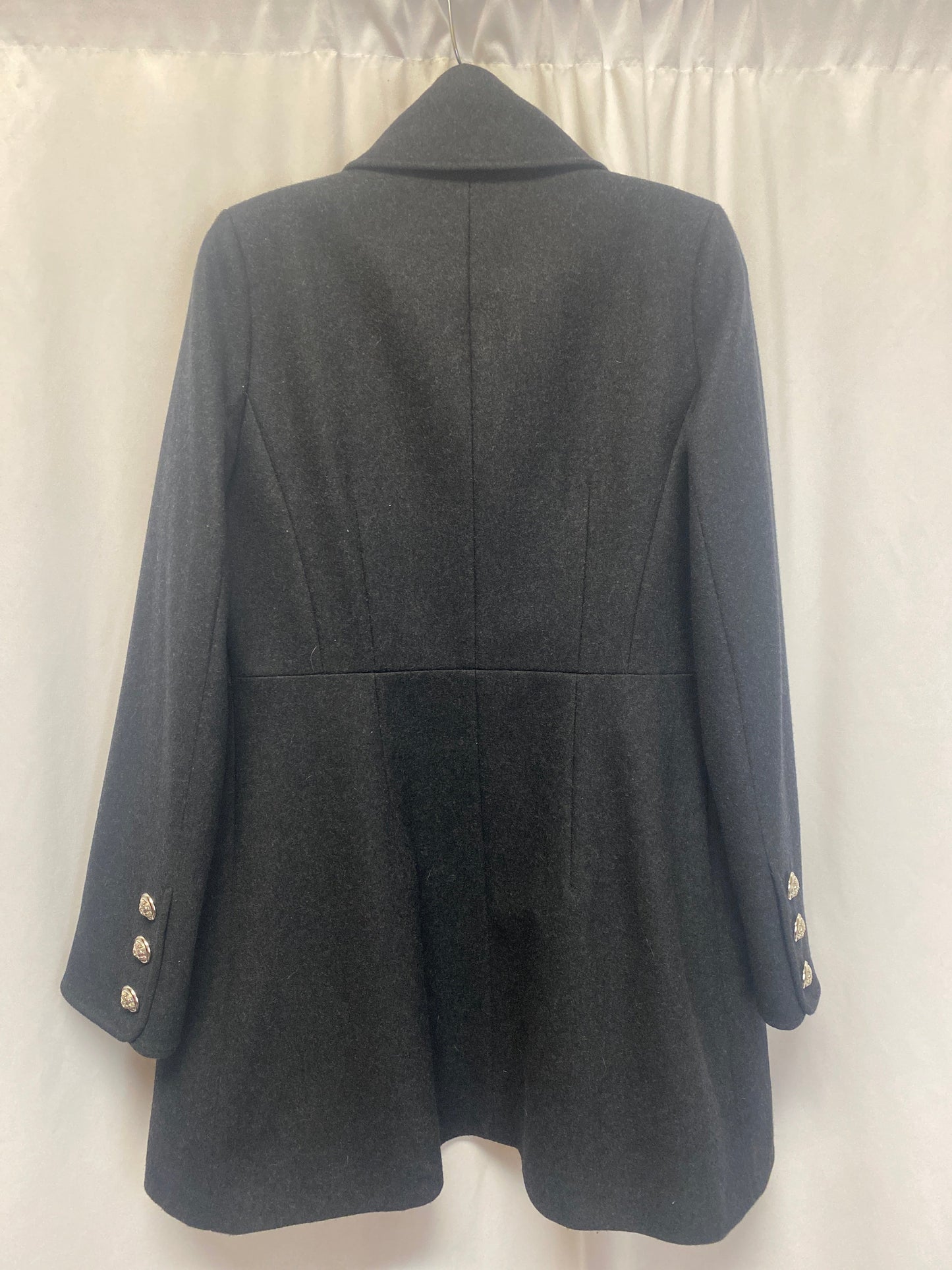 Coat Peacoat By Worthington In Black, Size: S