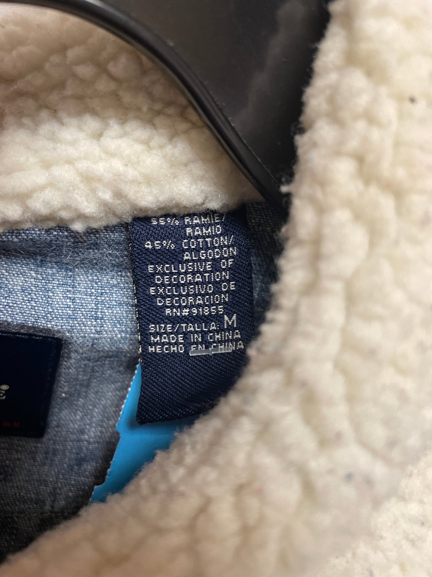 Jacket Denim By Otbt In Blue, Size: M