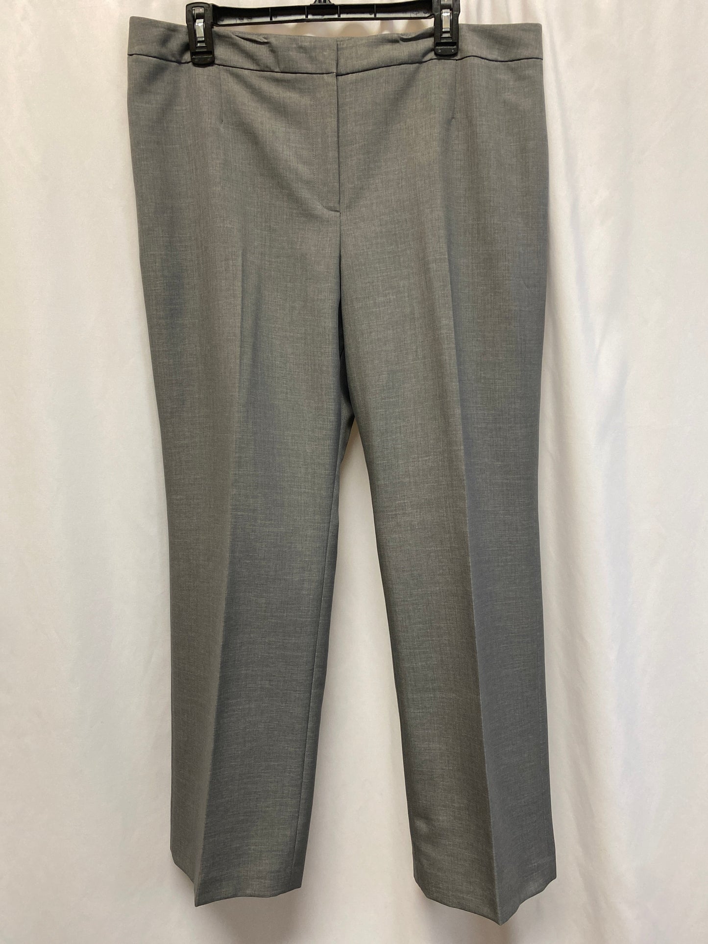 Pants Suit 2pc By Kasper In Grey, Size: 14p