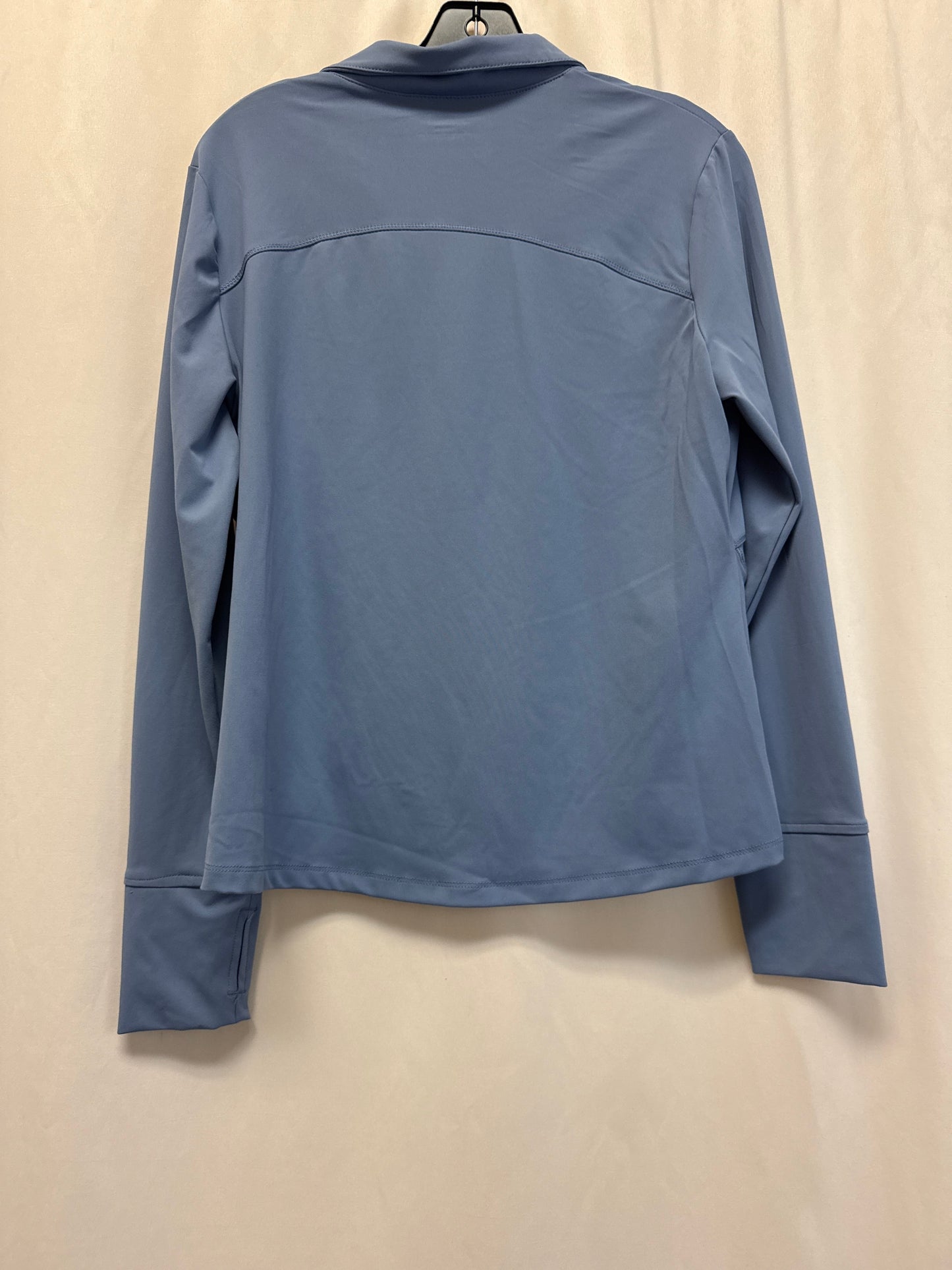 Athletic Top Long Sleeve Crewneck By Avia In Blue, Size: L