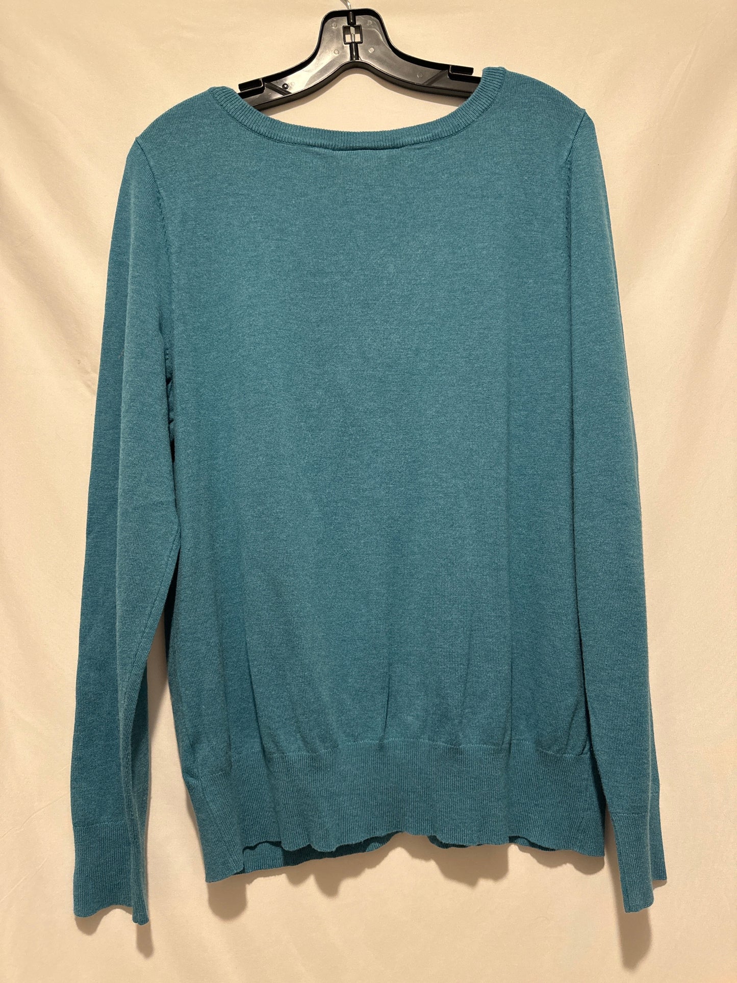 Cardigan By Lane Bryant In Blue, Size: Xl