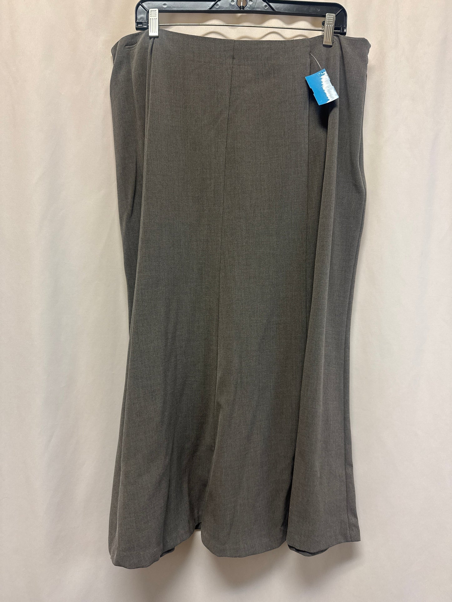 Skirt Maxi By East 5th In Grey, Size: 18