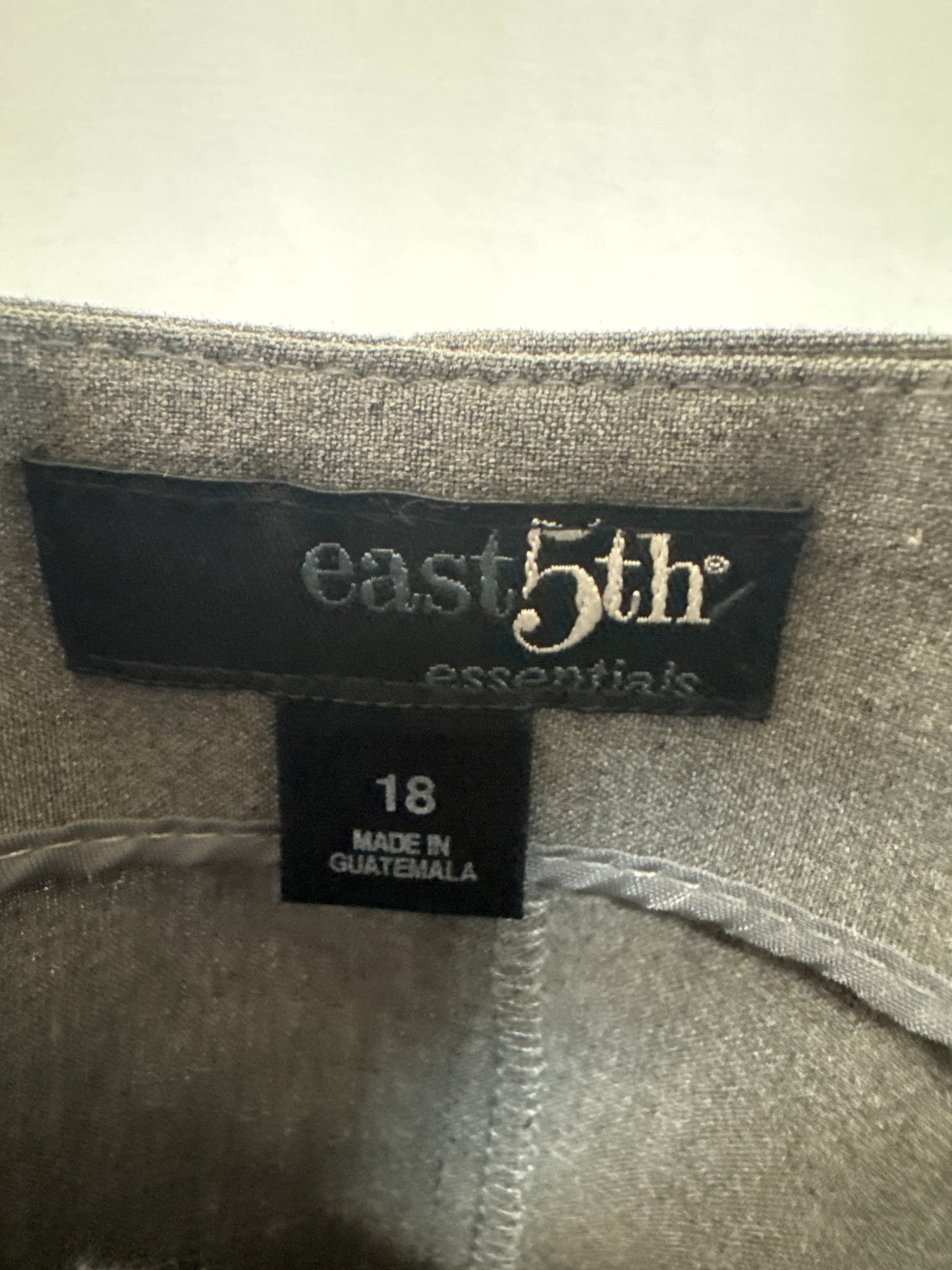 Skirt Maxi By East 5th In Grey, Size: 18