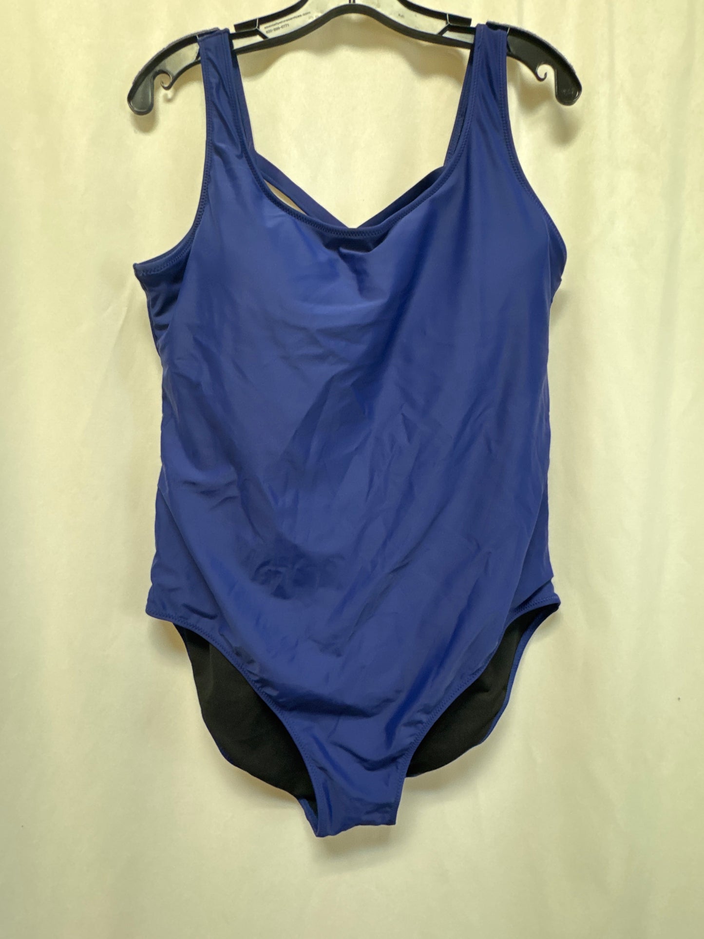 Swimsuit By Clothes Mentor In Blue, Size: 2x