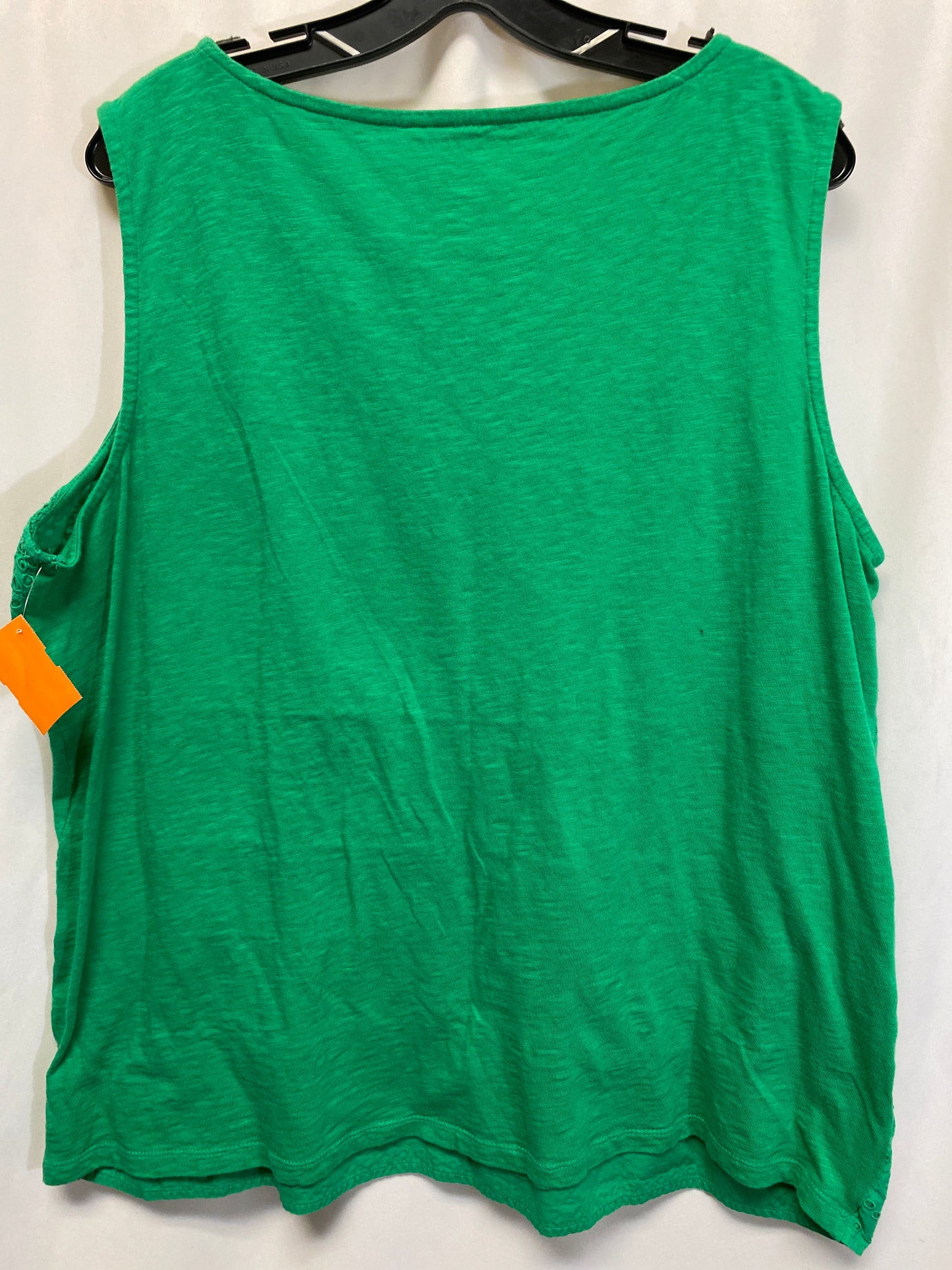 Tank Top By Talbots In Green, Size: 2x