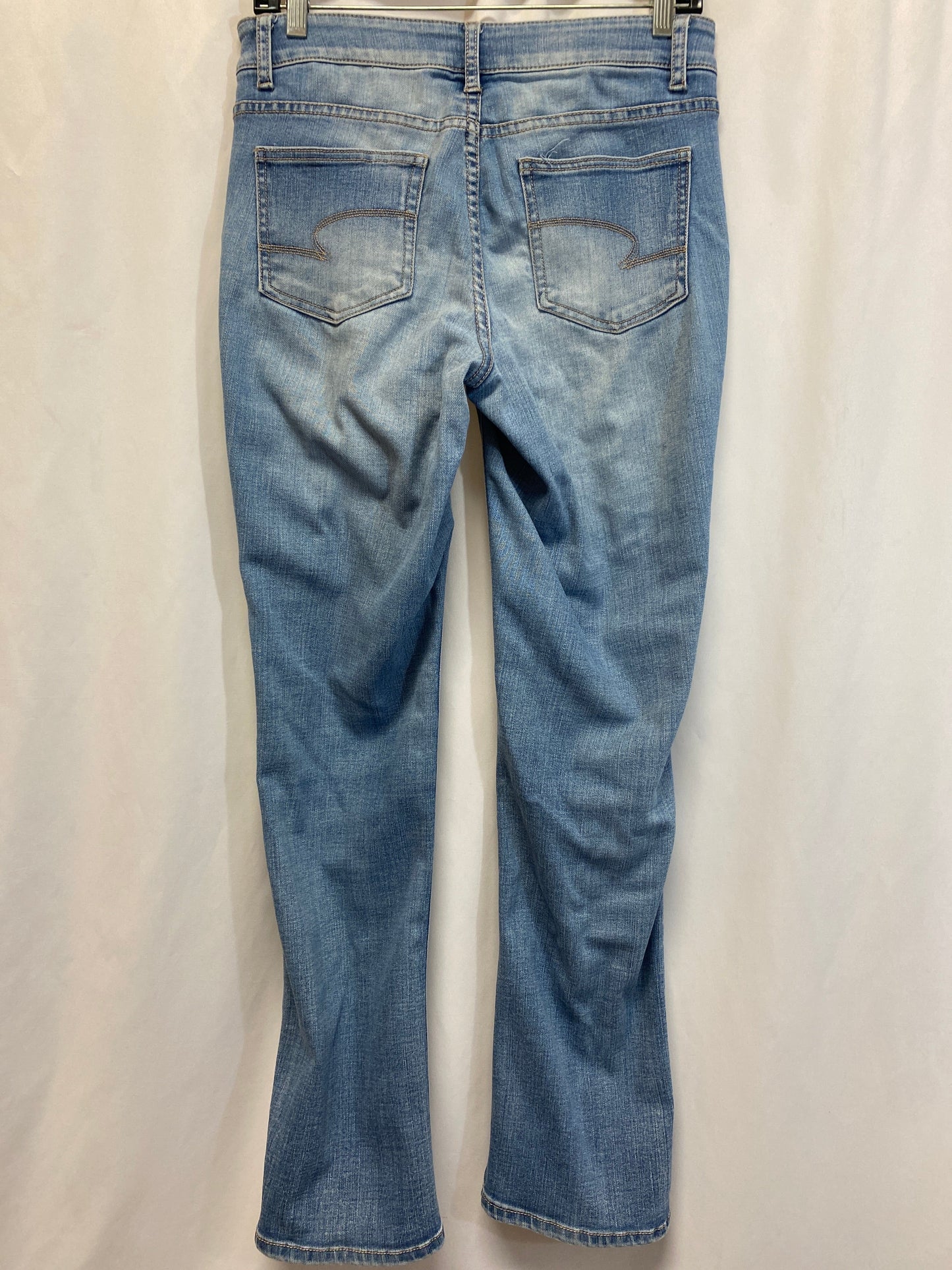 Jeans Straight By Time And Tru In Blue, Size: 8