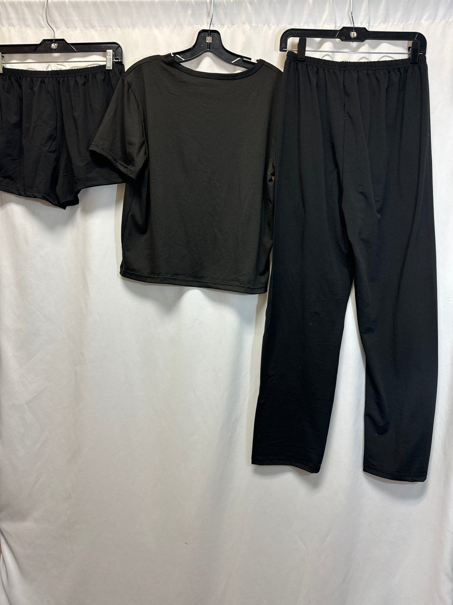 Pajama Pants By Clothes Mentor In Black, Size: M