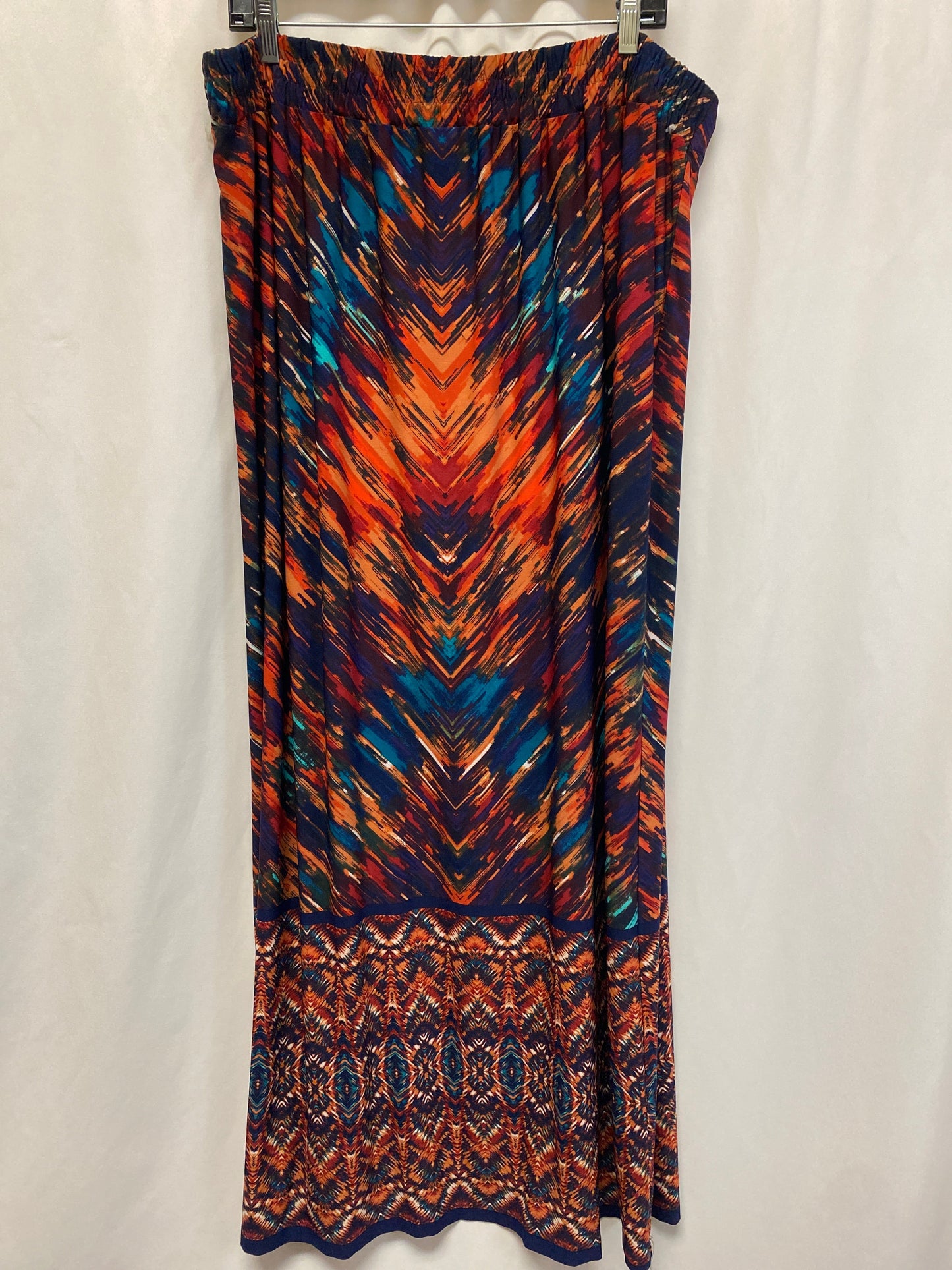 Skirt Maxi By Cato In Blue, Size: 18