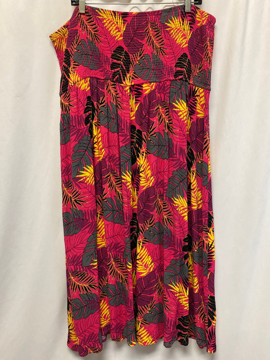 Skirt Maxi By Torrid In Pink, Size: 3x