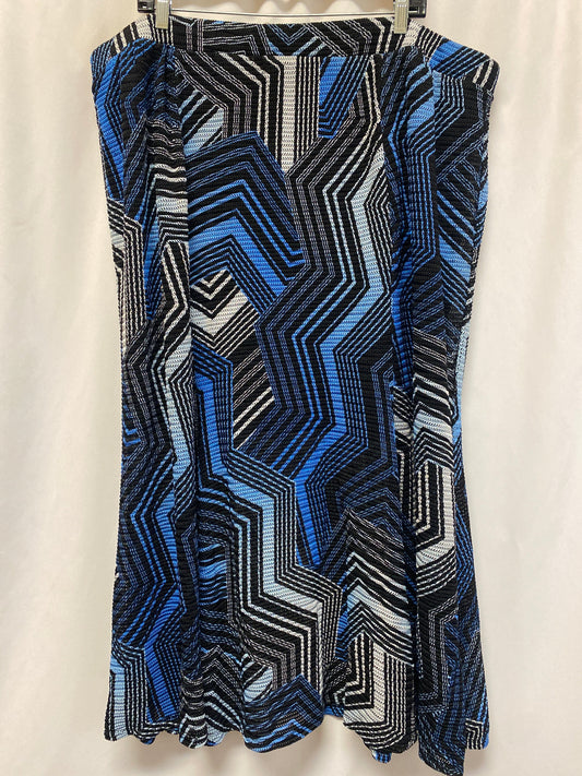 Skirt Maxi By Cato In Blue, Size: 26