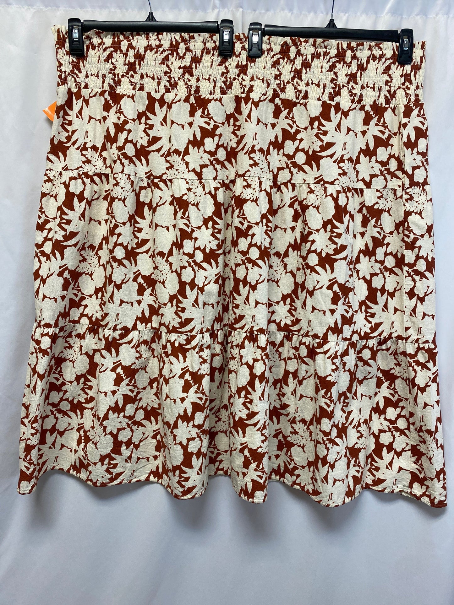 Skirt Maxi By Universal Thread In Brown, Size: 4x