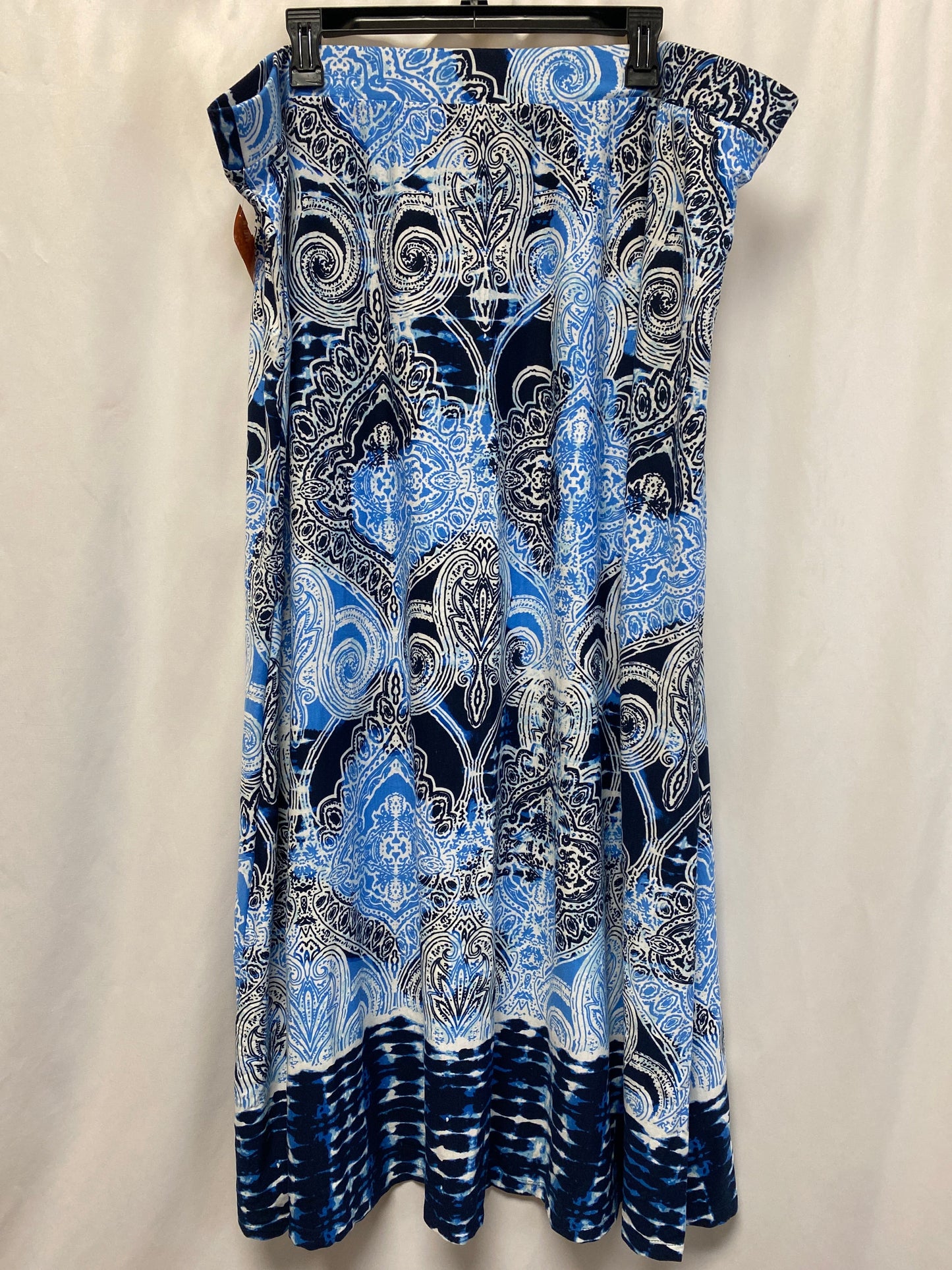 Skirt Maxi By Cato In Blue, Size: 26