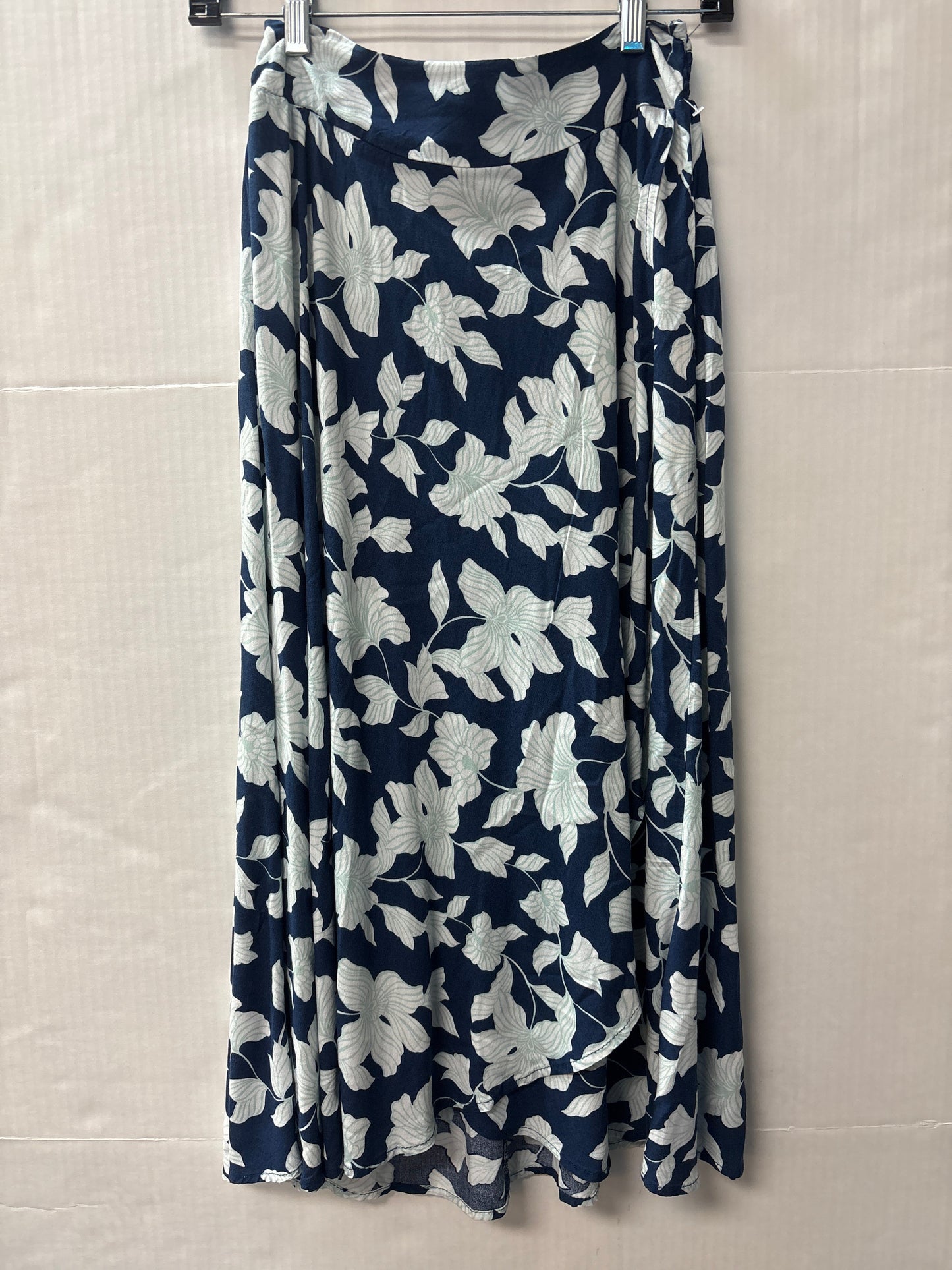 Skirt Midi By Japna In Blue, Size: Xs