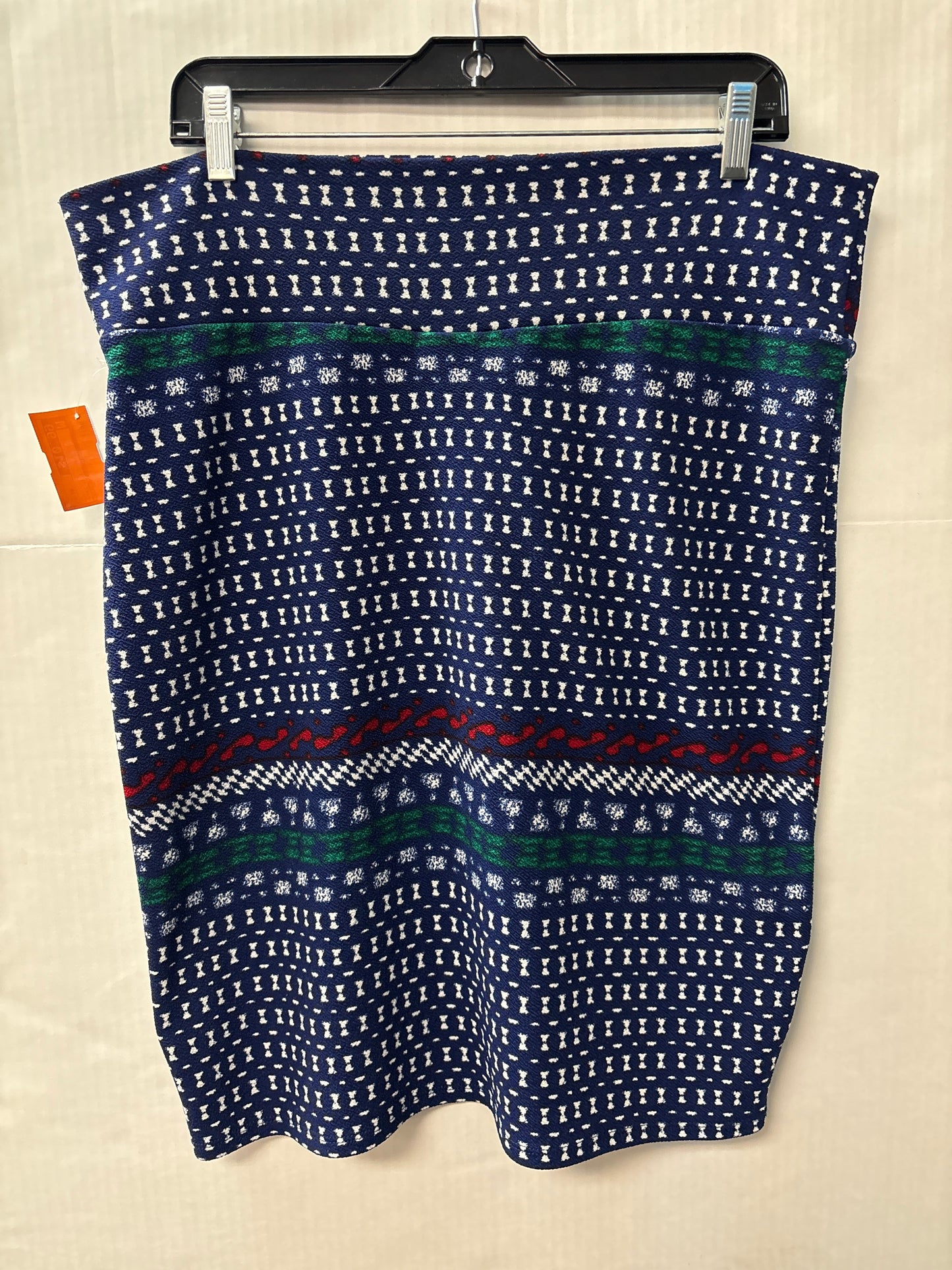 Skirt Midi By Lularoe In Navy, Size: 16