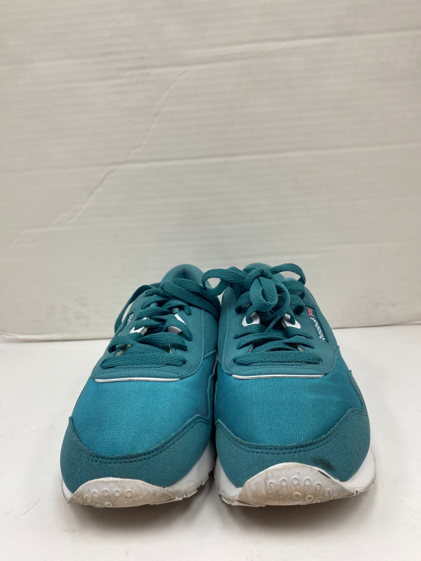 Shoes Athletic By Reebok In Teal, Size: 9