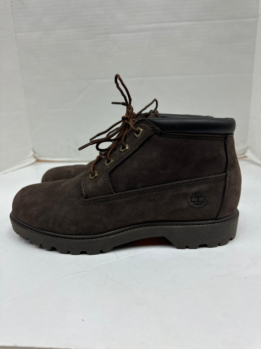 Boots Hiking By Timberland In Brown, Size: 9