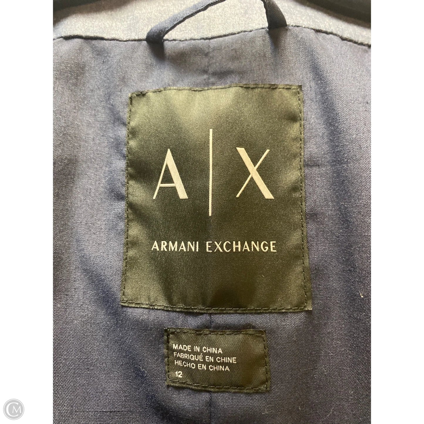 Blazer By Armani Exchange In Blue, Size: L