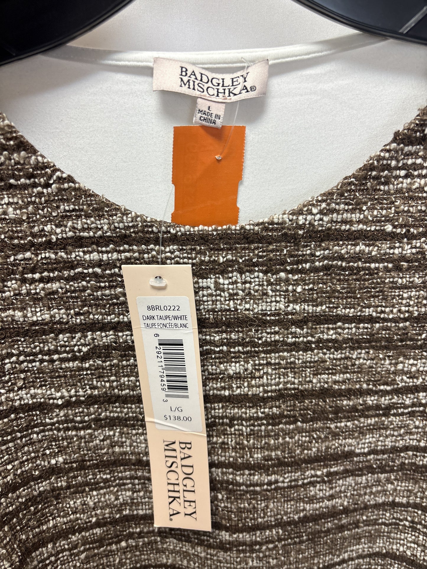 Top Short Sleeve By Badgley Mischka  Size: L