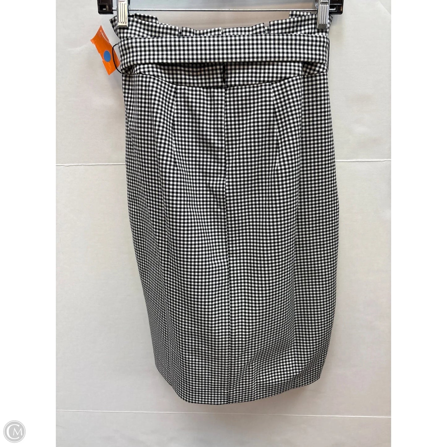 Skirt Midi By White House Black Market In Checkered Pattern, Size: 2