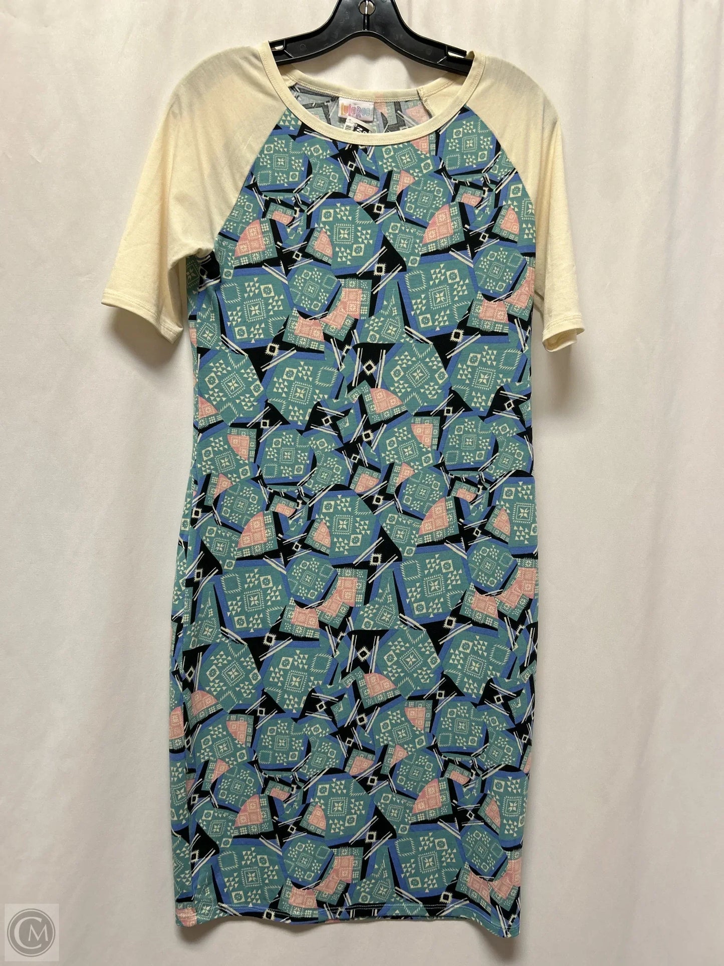 Dress Casual Midi By Lularoe In Cream, Size: S