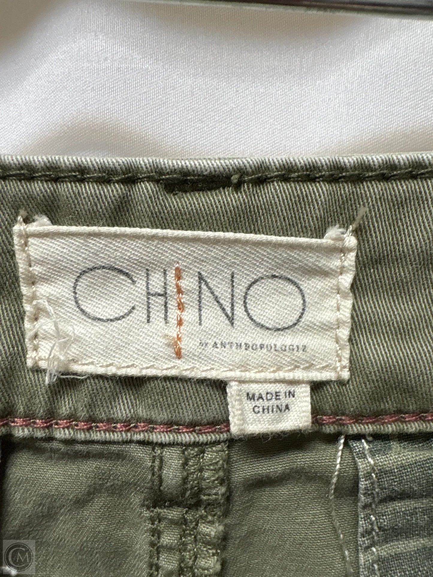 Pants Cropped By Anthropologie In Green, Size: 4