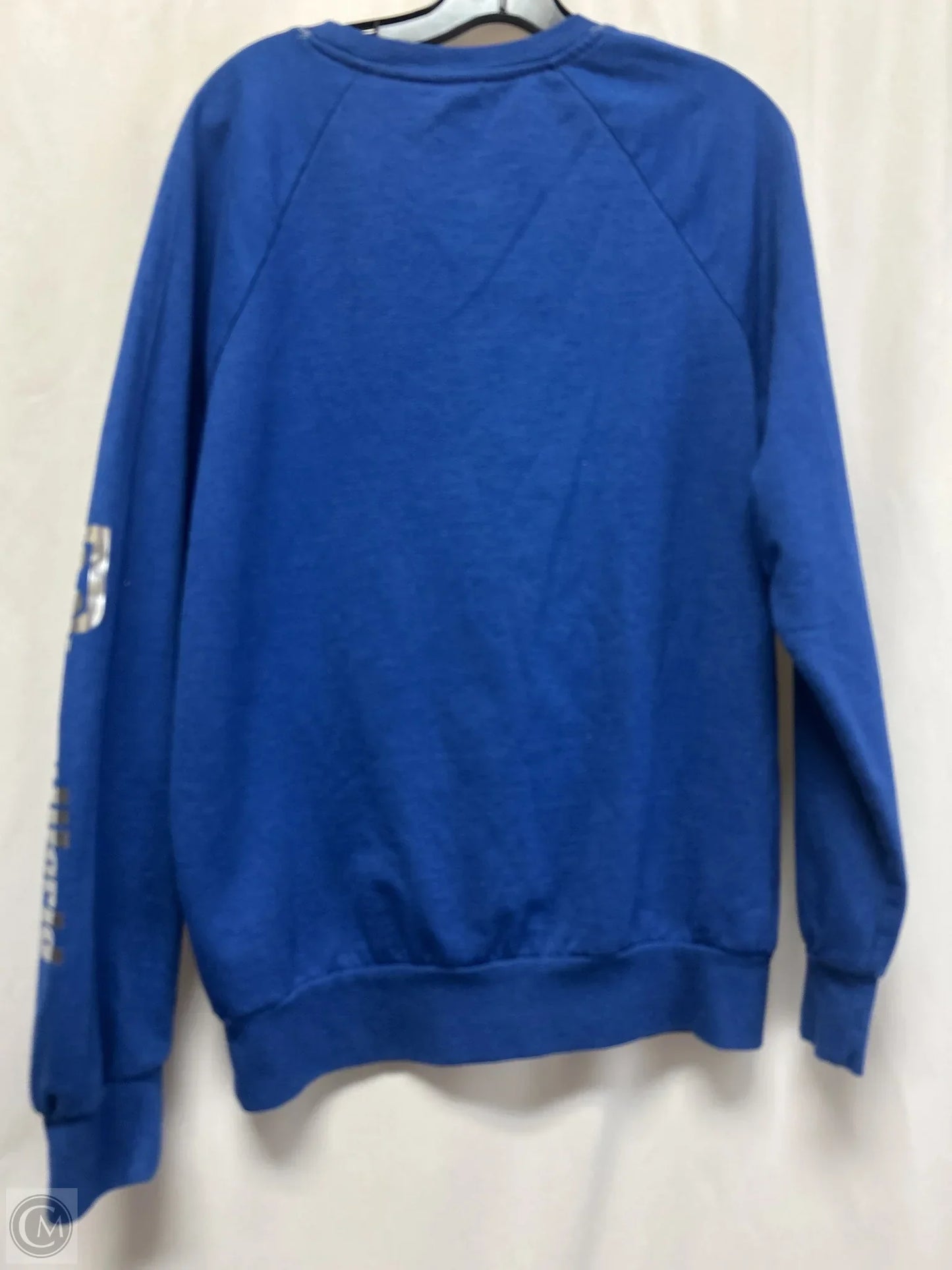 Sweatshirt Crewneck By Disney Store In Blue, Size: M