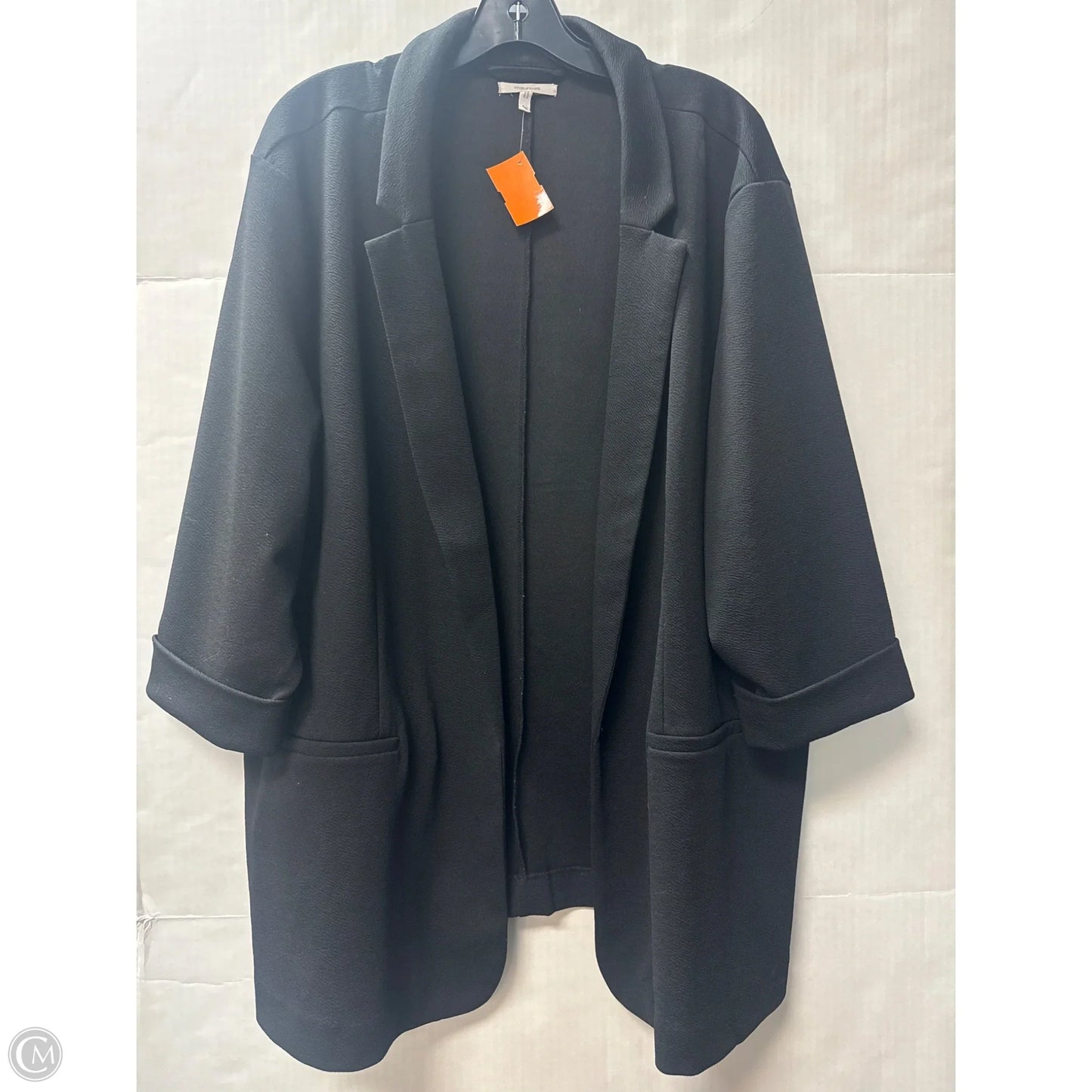 Blazer By Maurices In Black, Size: 4x