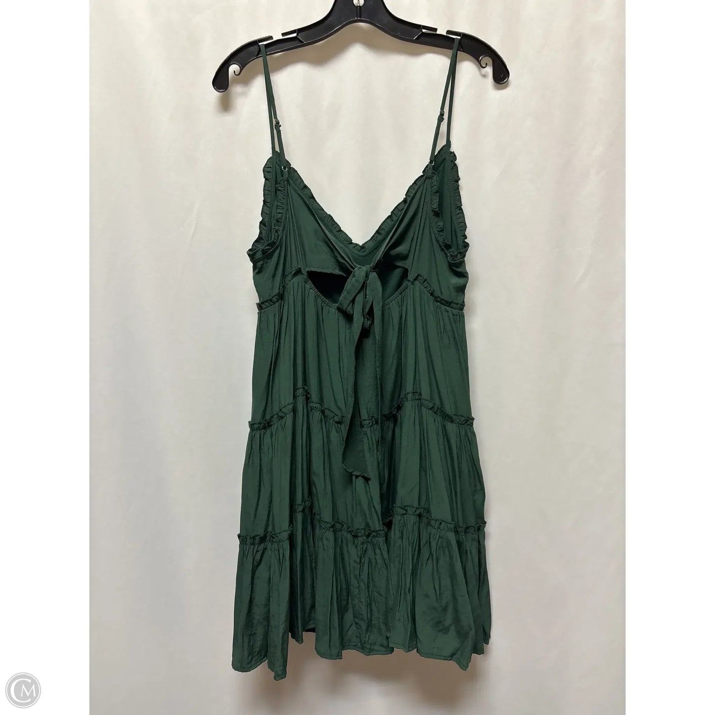 Dress Casual Midi By Clothes Mentor In Green, Size: L