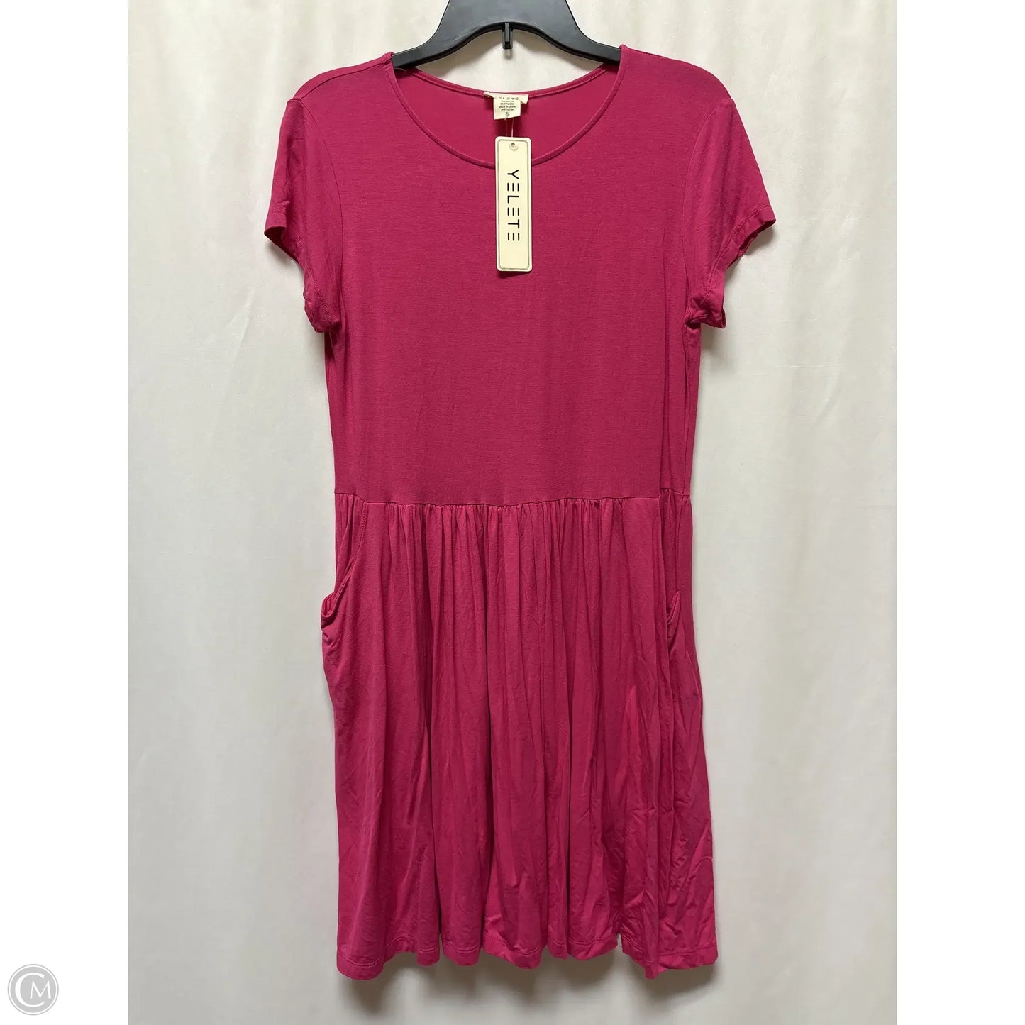 Dress Casual Midi By Yelete In Pink, Size: S