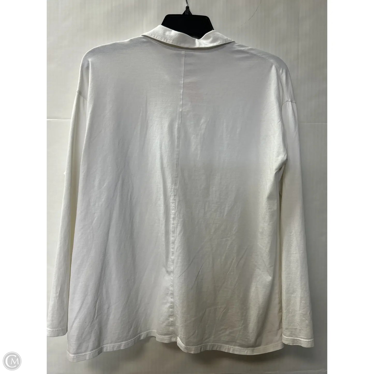 Top Long Sleeve By J. Jill In White, Size: S