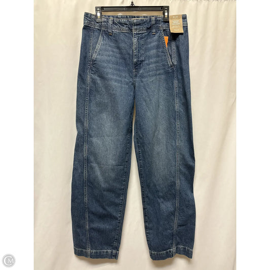 Jeans Straight By Madewell In Blue Denim, Size: 10