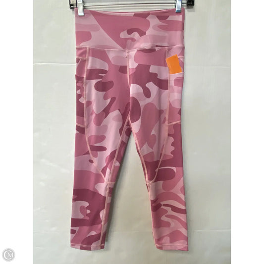 Athletic Capris By Zyia In Pink, Size: 4