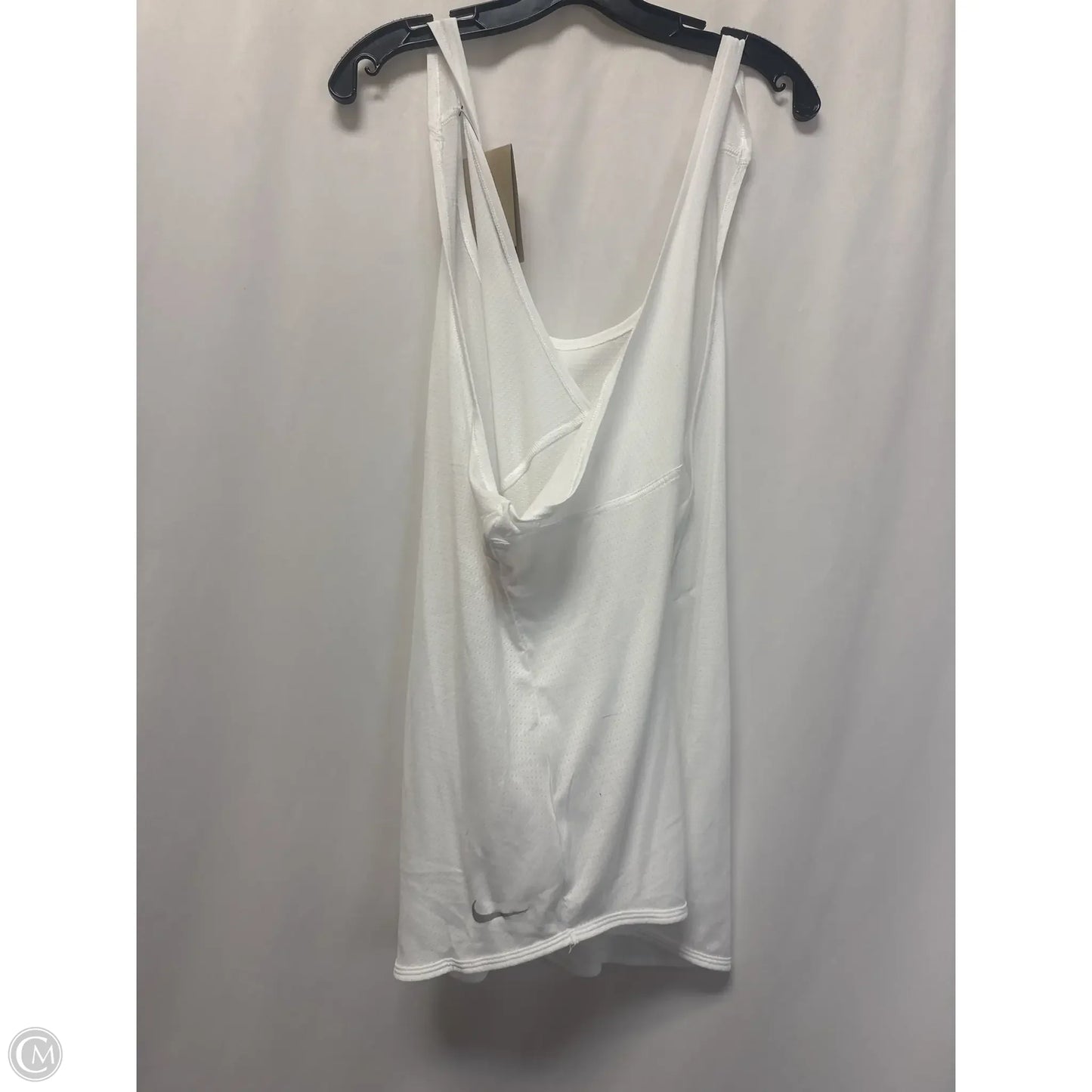 Athletic Tank Top By Nike In White, Size: 2x