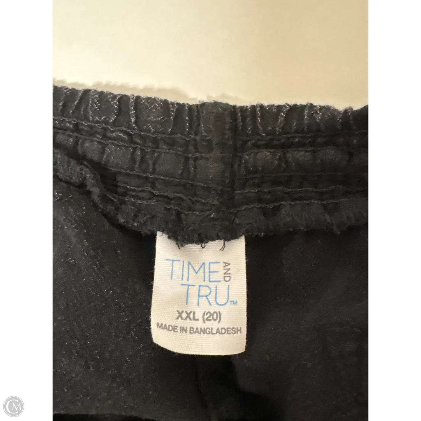 Shorts By Time And Tru In Black, Size: Xxl