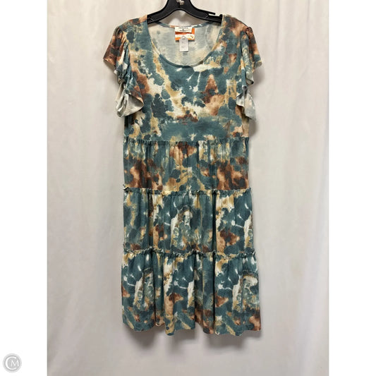 Dress Casual Maxi By Zenana Outfitters In Teal, Size: Xl